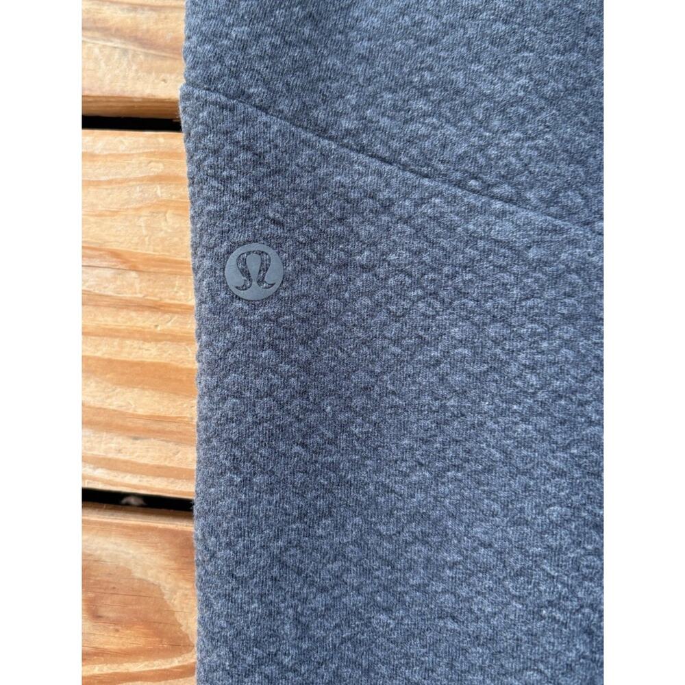 Lululemon Men’s At Ease Textured Sweatpants Size M Grey T10 - Picture 3 of 8